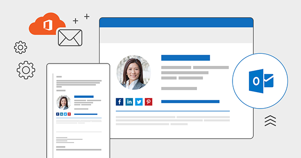 outlook 365 add signature to email