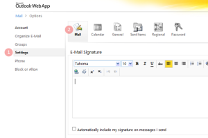how to add an html email signature to outlook 2010