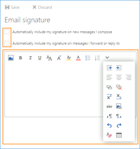 how to add an email signature to outlook