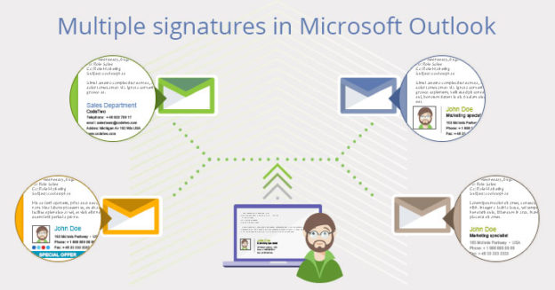 microsoft outlook email signature with logo