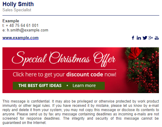 How To Compose A Perfect Christmas Email Signature In No Time