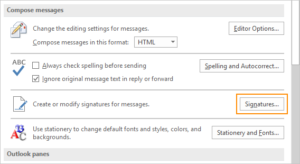 create stationery for email messages outlook 2010