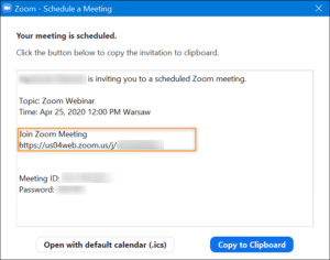 Zoom in on Zoom – online meeting invitations in email signatures