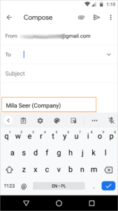 how to add signature in mail app