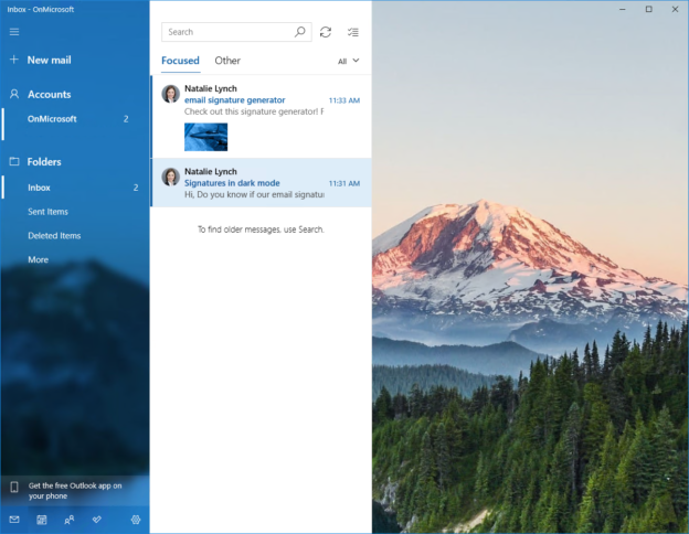 How to set up an email signature in Windows 10 Mail app