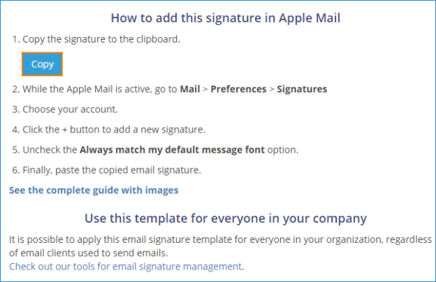 add signature in mac mail